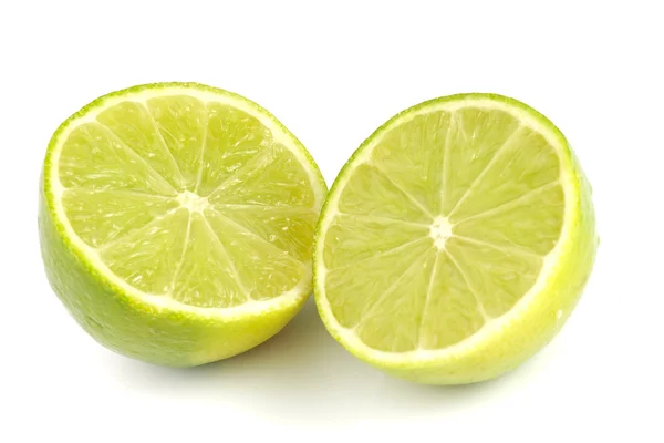Two parts of lime — Stock Photo, Image
