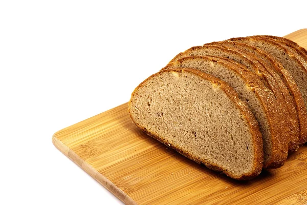 Gemide dilimlenmiş ekmek — Stok fotoğraf