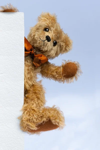 Teddybär: Sie sind willkommen! — Stockfoto