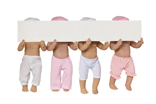 Torso de quatro bonecas — Fotografia de Stock