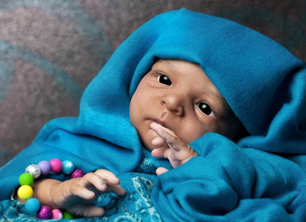 Lindo bebé étnico —  Fotos de Stock