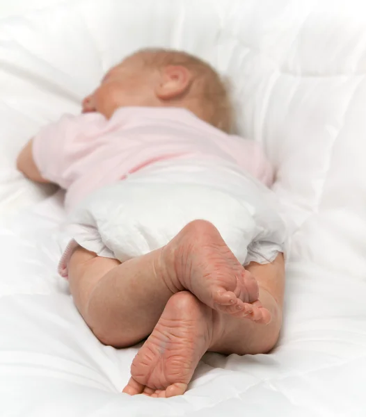 Nyfödd baby doll — Stockfoto