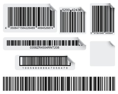 Vector illustration of barcode clipart