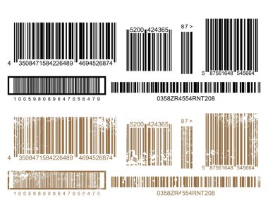 Vector illustration of barcode clipart