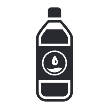Vector illustration of water bottle icon