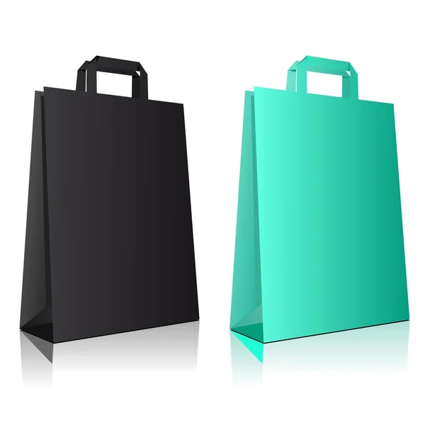 Ilustração vetorial de sacos coloridos — Vetor de Stock