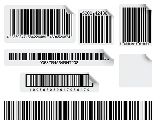 Εικονογράφηση φορέας barcode — Διανυσματικό Αρχείο