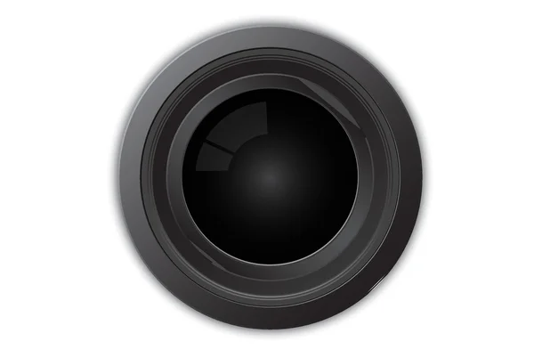Vektor-Abbildung der Kameralinse — Stockvektor