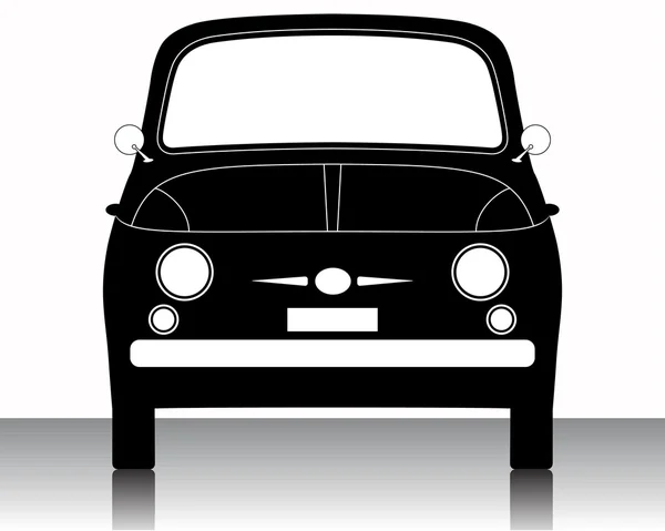 Vektor illustration av bil siluett — Stock vektor