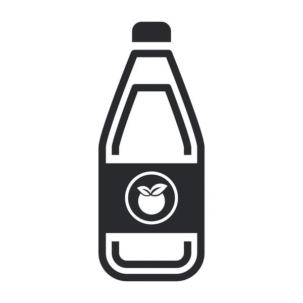 Ilustración vectorial de zumo de fruta — Vector de stock