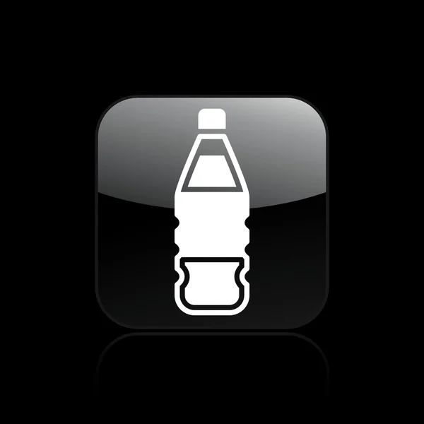 Illustrazione vettoriale dell'icona della bottiglia della bevanda — Vettoriale Stock