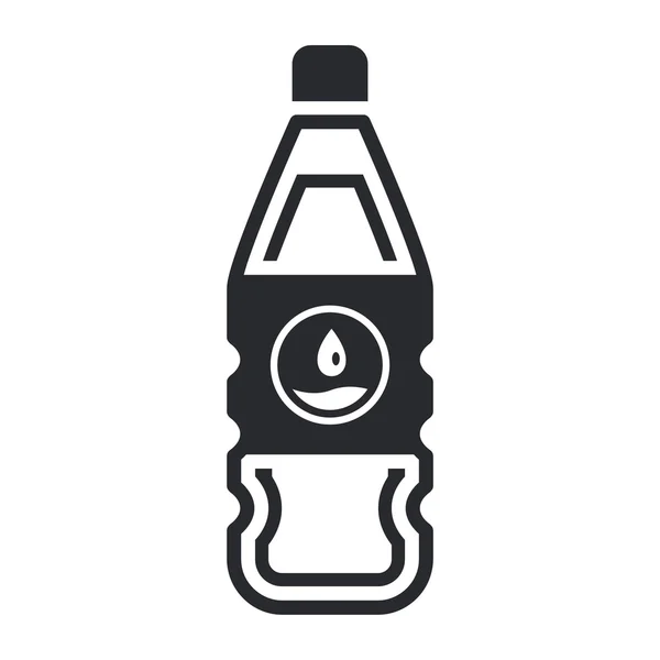 Vector illustration of liquid bottle — Stock Vector