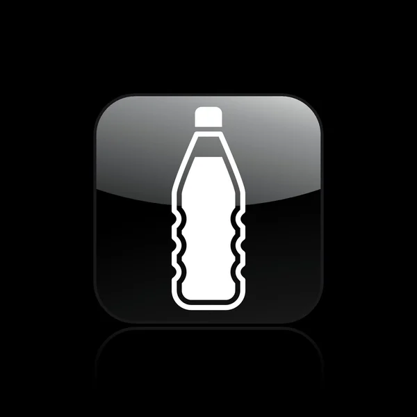 Vector illustration of liquid bottle — Stock Vector