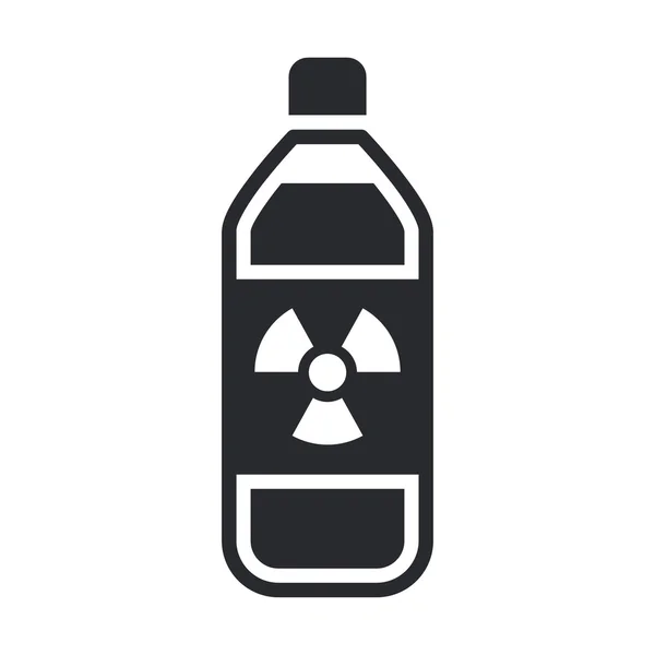Atommüll in Flaschen — Stockvektor