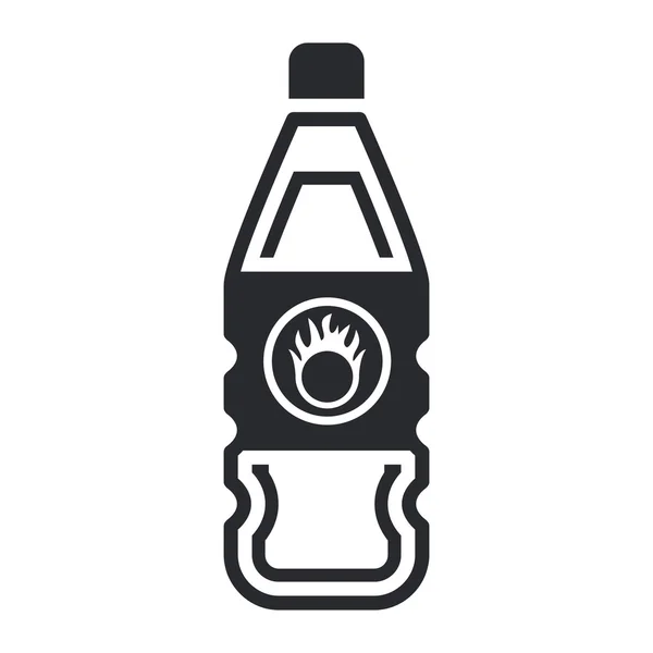 Ilustracja wektorowa płyn butelka ikona — Wektor stockowy
