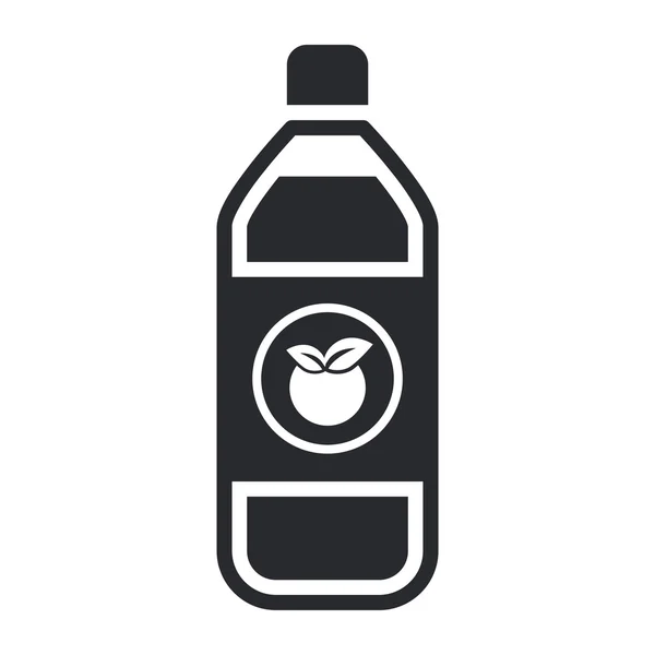 Ilustracja wektorowa na białym tle owoc sok ikony — Wektor stockowy
