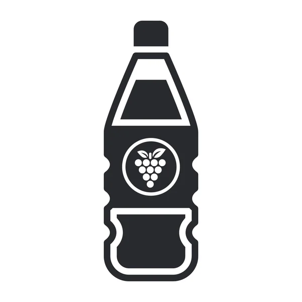 Illustrazione vettoriale dell'icona del vino isolato — Vettoriale Stock