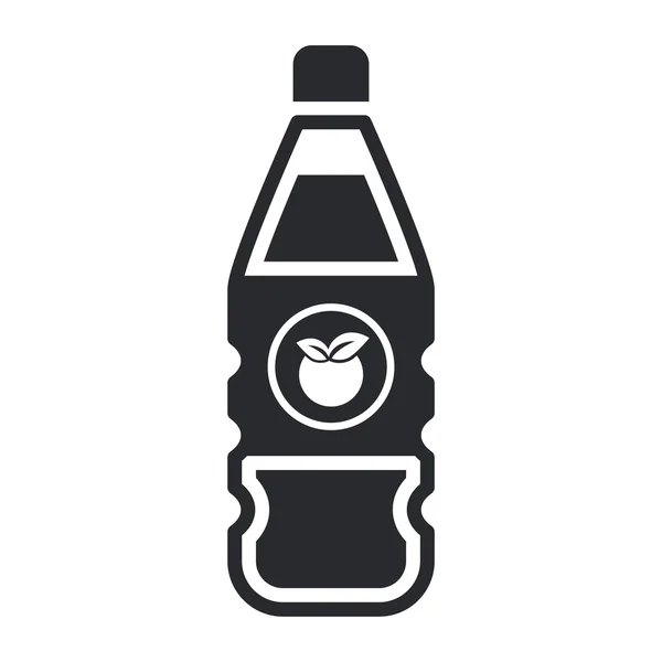 Vektor illustration av enstaka frukt juice-ikonen — Stock vektor