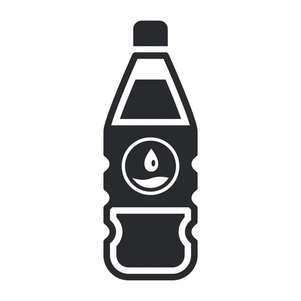 Illustrazione vettoriale dell'icona della bottiglia isolata — Vettoriale Stock