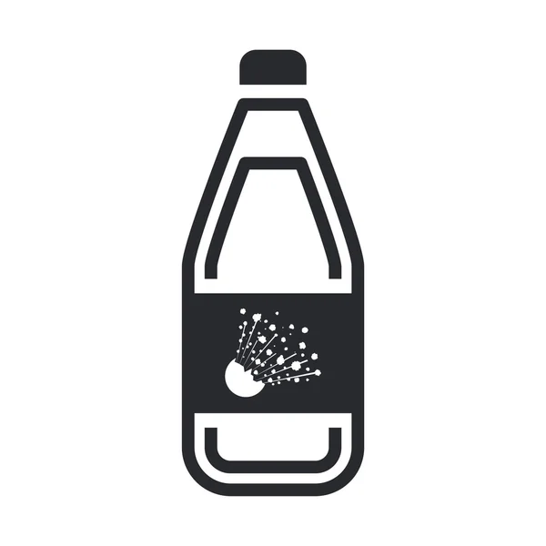 Vektorové ilustrace izolované nebezpečí láhev ikony — Stockový vektor
