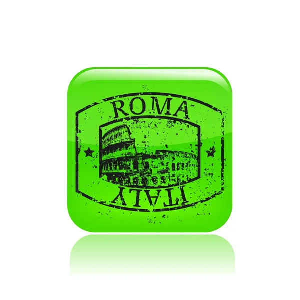Ilustração vetorial de um único ícone de Roma — Vetor de Stock