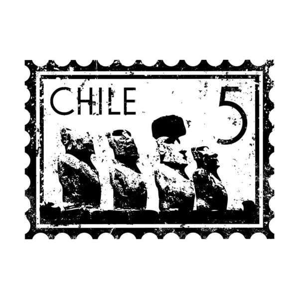अलग चिली प्रतीक के वेक्टर चित्रण — स्टॉक वेक्टर