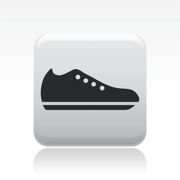 Vektor-Illustration des isolierten Schuh-Symbols — Stockvektor