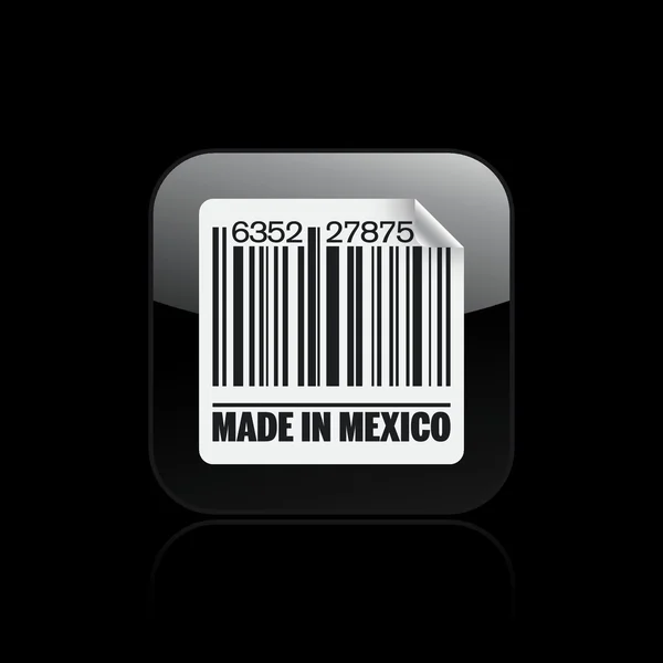 墨西哥的单个图标矢量插画 — 图库矢量图片