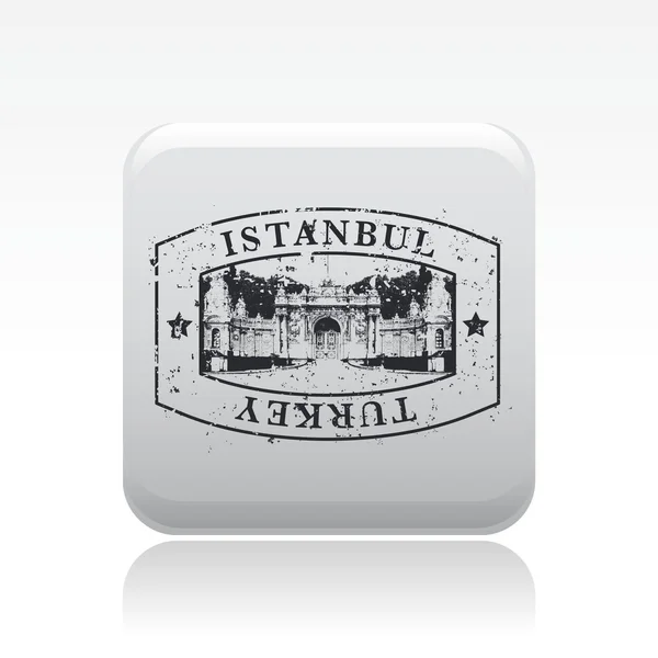 Illustrazione vettoriale dell'icona isolata di Istanbul — Vettoriale Stock