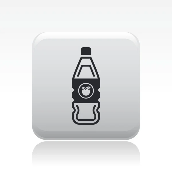 Ilustración vectorial del icono de zumo de fruta único — Vector de stock
