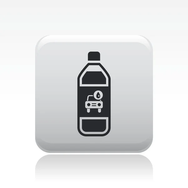 Vectorillustratie van geïsoleerde Autowassen zeep pictogram — Stockvector