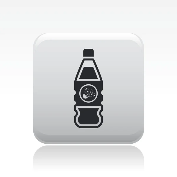 Illustration vectorielle de l'icône de bouteille dangereuse isolée — Image vectorielle