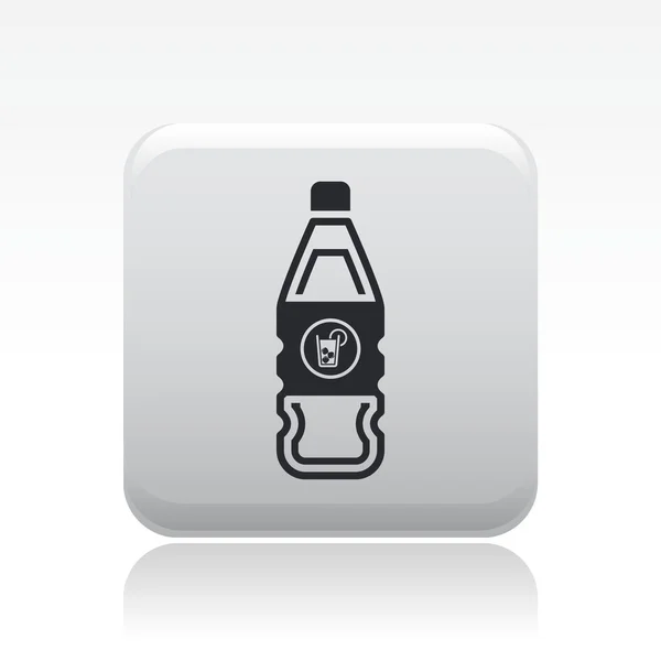 Illustration vectorielle de l'icône isolée bouteille de cocktail — Image vectorielle