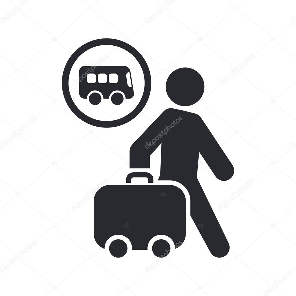 Vector illustration of isolated travel icon