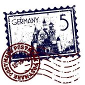 Vektor-Illustration des isolierten Deutschland-Symbols