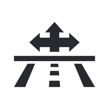 tek vektör çizim simgesini gidin