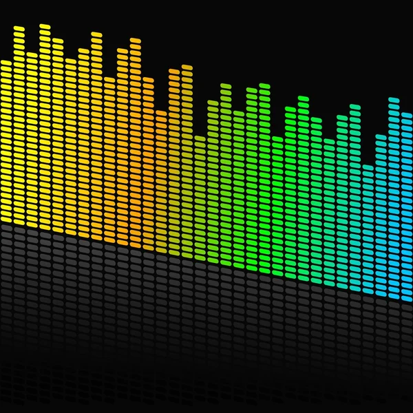 Illustrazione vettoriale del design audio singolo — Vettoriale Stock