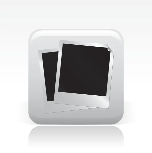 Illustration vectorielle de l'icône photo isolée — Image vectorielle
