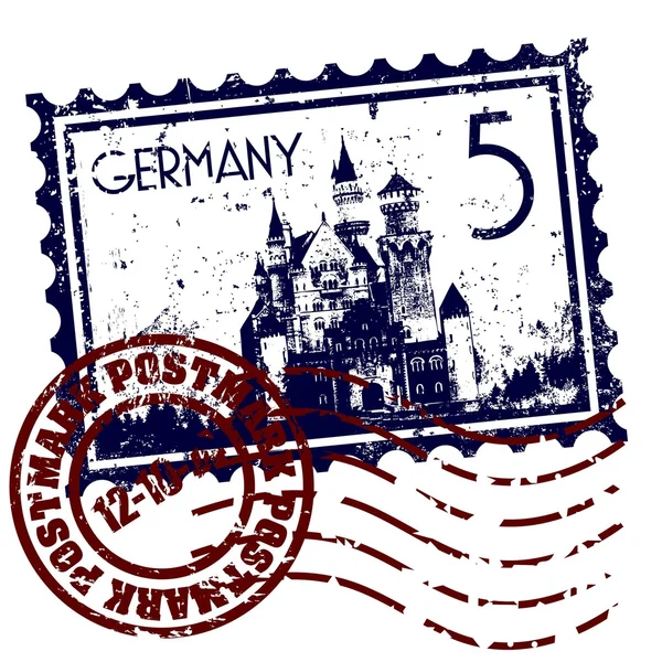 Vector illustration of isolated Germany icon — Stock Vector