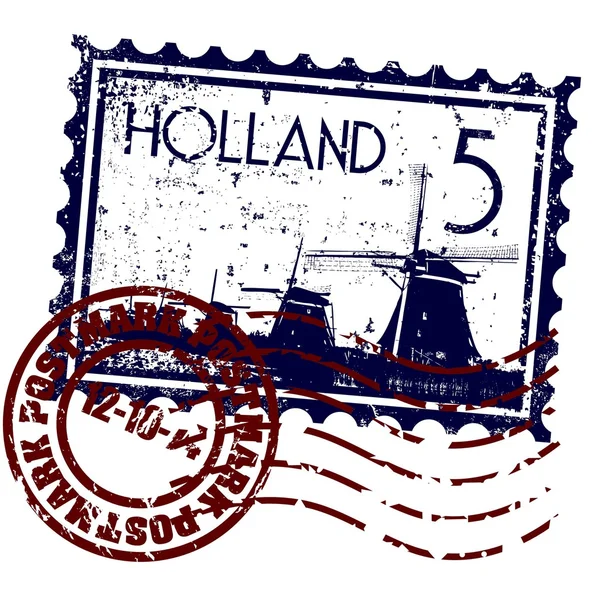 Vektorillustration des einzigen Hollandsymbols — Stockvektor