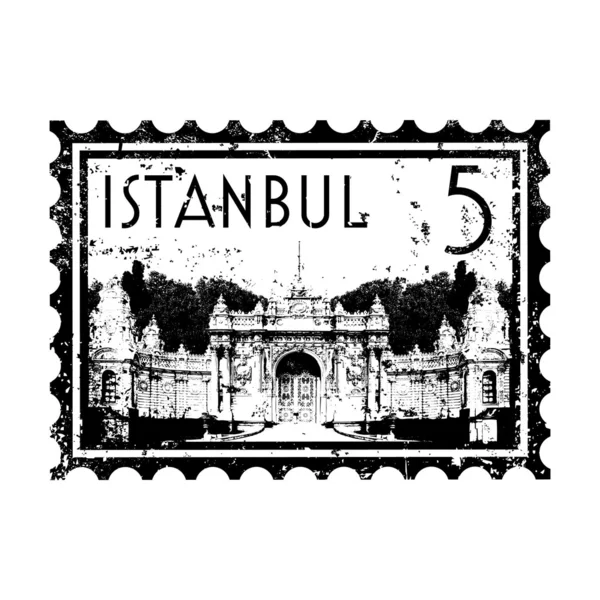 Vektor illustration av isolerade istanbul-ikonen — Stock vektor