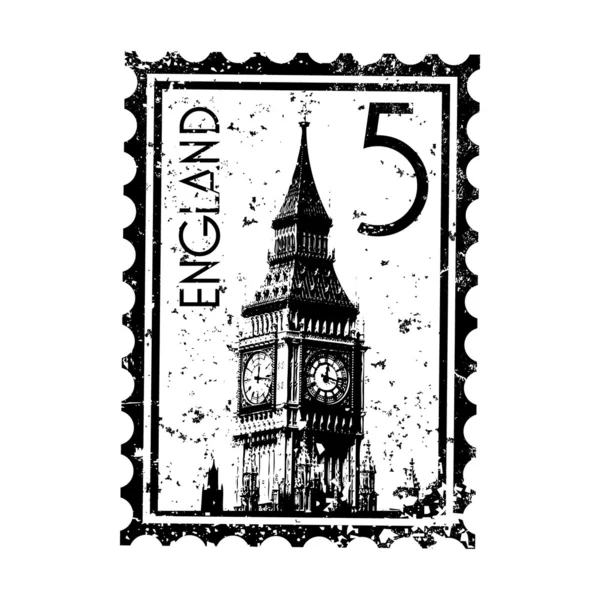 Illustration vectorielle d'une icône unique de Londres — Image vectorielle