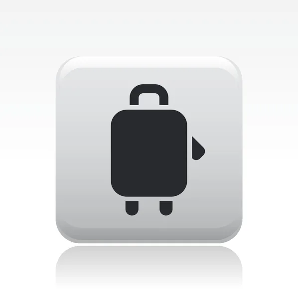 Vektorové ilustrace jediného cestovní taška ikony — Stockový vektor