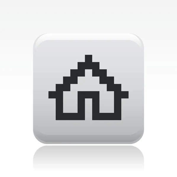 Ilustración vectorial del icono de píxel único — Archivo Imágenes Vectoriales