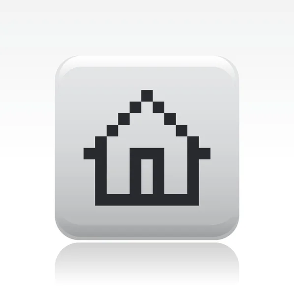 Illustrazione vettoriale dell'icona pixel isolata — Vettoriale Stock