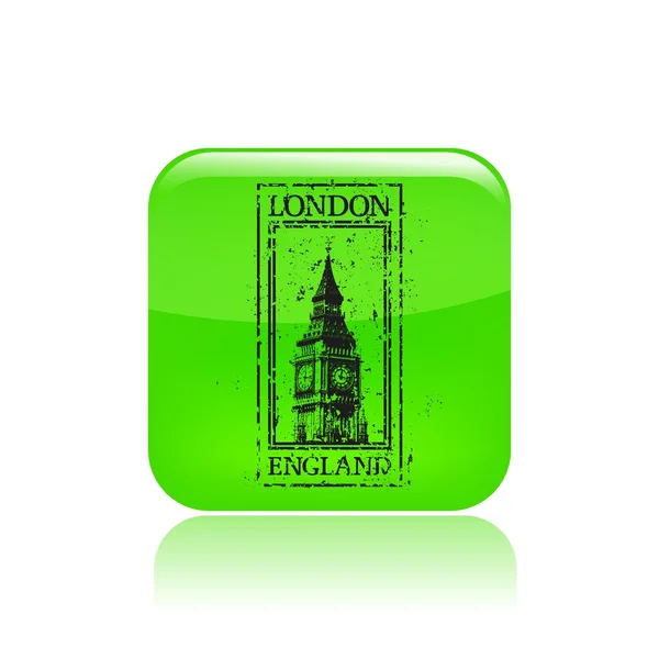 Ilustración vectorial del icono de Londres — Vector de stock