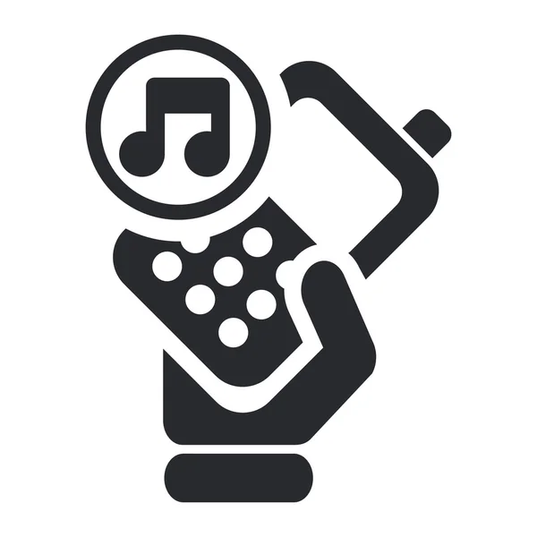 Illustrazione vettoriale dell'icona del telefono isolata — Vettoriale Stock