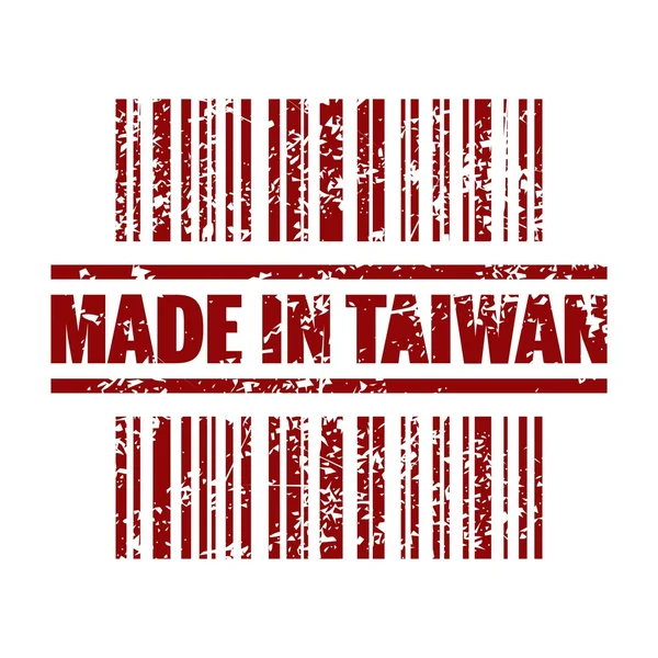 Ilustração vetorial do único ícone de Taiwan — Vetor de Stock