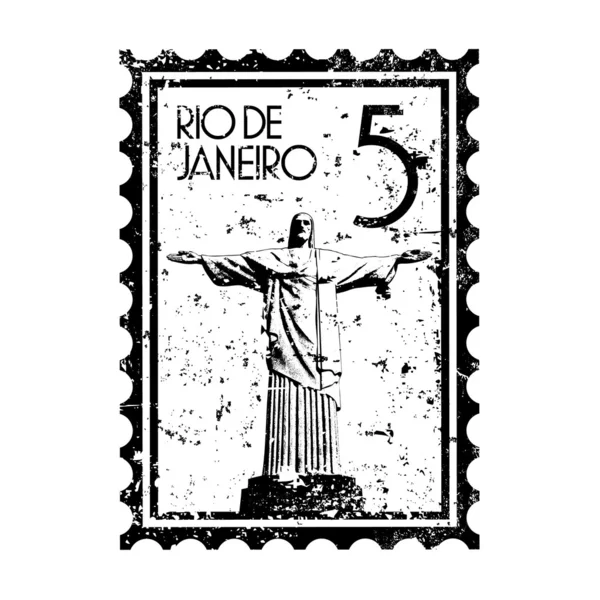 Illustration vectorielle de l'icône isolée du Brésil — Image vectorielle