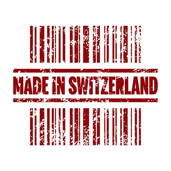 Vektorillustrasjon av enkelt sveitsisk ikon – stockvektor
